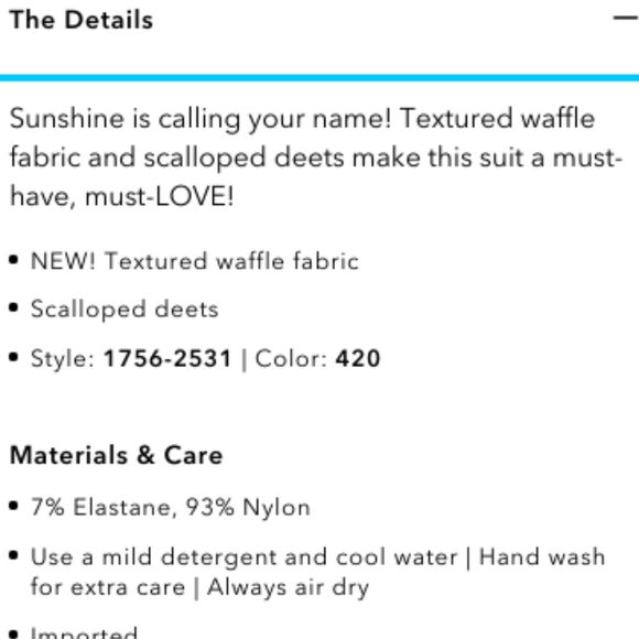 sold on vinted 🌱HOST PICK🌱 Aerie Waffle Scalloped Bikini Bottom - Picture 6 of 10